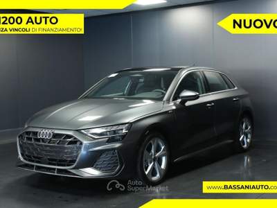 Audi A3 SPORTBACK 35 TDI 150CV S tronic S line Tetto El. Grigio usata Arsiè