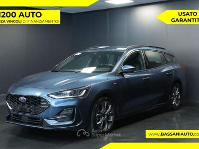 Ford Focus 1.5 EcoBlue 115 CV automatico SW ST-Line Blu/Azzurro usata Arsiè