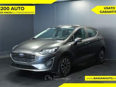 Ford Fiesta 1.1 75 CV 5 porte Titanium Grigio usata Arsiè