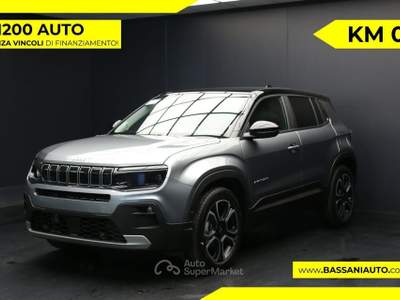 Jeep Avenger 1.2 Turbo 101 CV Summit TETTO APRIBILE Grigio usata Arsiè Jeep Avenger 1.2 Turbo 101 CV Summit TETTO APRIBILE Grigio usata Arsiè