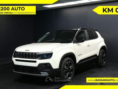 Jeep Avenger 1.2 Turbo 101CV Summit TETTO APRIBILE Bianco usata Arsiè Jeep Avenger 1.2 Turbo 101CV Summit TETTO APRIBILE Bianco usata Arsiè