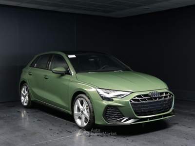 Audi A3 SPORTBACK 35 TFSI 150CV S tronic S line Tetto El. Verde usata Arsiè