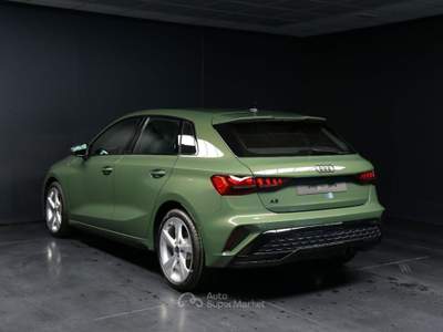 Audi A3 SPORTBACK 35 TFSI 150CV S tronic S line Tetto El. Verde usata Arsiè