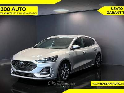 Ford Focus 1.5 EcoBlue 115CV automatico 5p. ST-Line Argento usata Arsiè