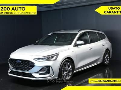 Ford Focus 1.5 EcoBlue 115CV automatico SW ST-Line Design Argento usata Arsiè