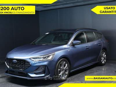 Ford Focus 1.5 EcoBlue 115CV automatico SW ST-Line Blu/Azzurro usata Arsiè