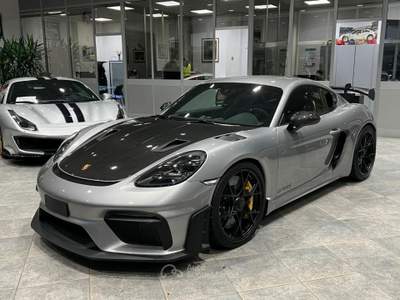 Porsche 718 Cayman 4.0 500CV GT4 RS Argento usata Arsiè