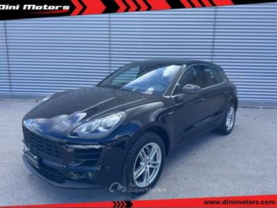 Porsche Macan 3.0 S Diesel 4x4 NO SUPERBOLLO Nero usata Sant'Angelo in vado