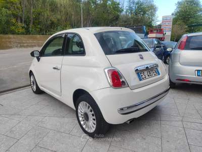 Fiat 500 1.2 Lounge 69cv *VENDUTA* Bianco usata Cappelle sul Tavo