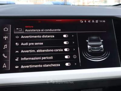 Audi Q4 Q4 E Tron 45 SPORTBACK ACC LED CAMERA 19" Grigio usata Varna