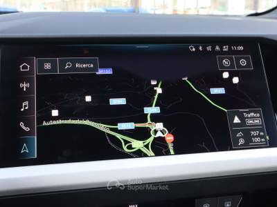 Audi Q4 Q4 E Tron 45 SPORTBACK ACC LED CAMERA 19" Grigio usata Varna
