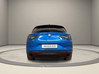 Alfa Romeo Stelvio 2.0 Turbo 280 CV AT8 Q4 Sprint Blu/Azzurro usata Fara Gera d'Adda