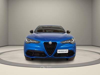 Alfa Romeo Stelvio 2.0 Turbo 280 CV AT8 Q4 Sprint Blu/Azzurro usata Fara Gera d'Adda