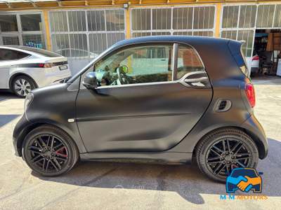 Smart ForTwo Fortwo 0.9 t Brabus Style 90cv twinamic Nero usata Bologna