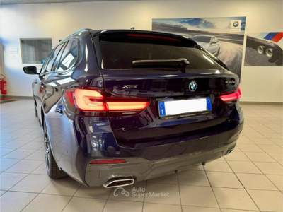 BMW Serie 5 530e e xDrive Touring Msport Blu/Azzurro usata Milano