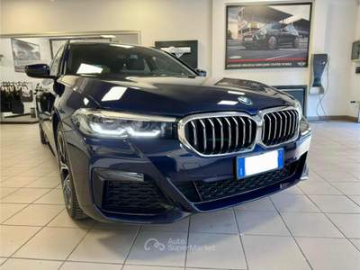 BMW Serie 5 530e e xDrive Touring Msport Blu/Azzurro usata Milano