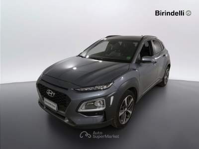 Hyundai Kona  1ªs. (2017-23) -  1.6 crdi 136 cv 4wd dct style Grigio usata Vinci