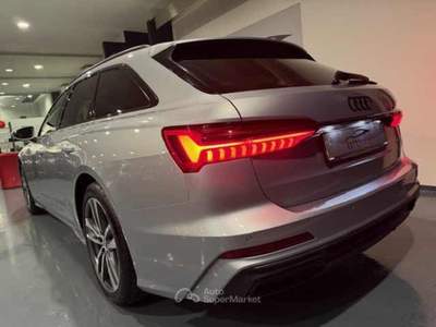Audi A6 Avant 50 3.0 TDI SLINE /RADAR/GANCIO/BLACK EDITION Argento usata Santa Maria di Sala