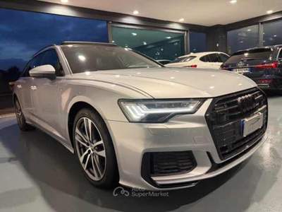 Audi A6 Avant 50 3.0 TDI SLINE /RADAR/GANCIO/BLACK EDITION Argento usata Santa Maria di Sala
