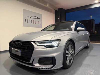 Audi A6 Avant 50 3.0 TDI SLINE /RADAR/GANCIO/BLACK EDITION Argento usata Santa Maria di Sala