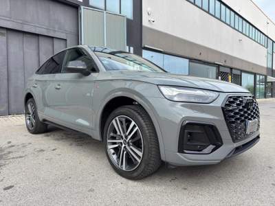 Audi Q5 SPB 50 TFSI e quattro Sline plus+IDENTITY BLACK Grigio usata Santa Maria di Sala