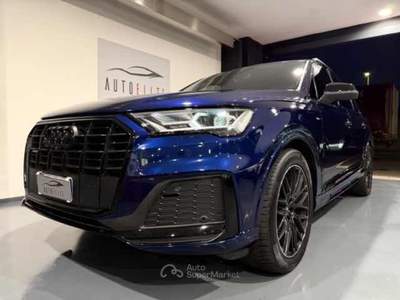 Audi Q7 50 TDI 286CV 7P INT RS S-LINE PLUS+IDENTITY BLACK Blu/Azzurro usata Santa Maria di Sala