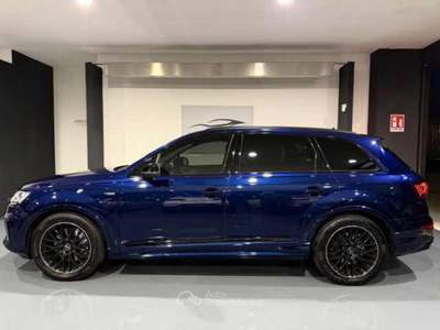 Audi Q7 50 TDI 286CV 7P INT RS S-LINE PLUS+IDENTITY BLACK Blu/Azzurro usata Santa Maria di Sala