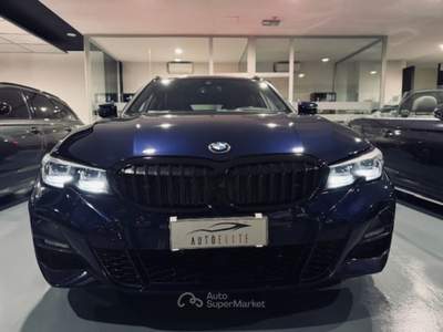 BMW Serie 3 330d d 48V xDrive Touring Msport+Black Edition Blu/Azzurro usata Santa Maria di Sala