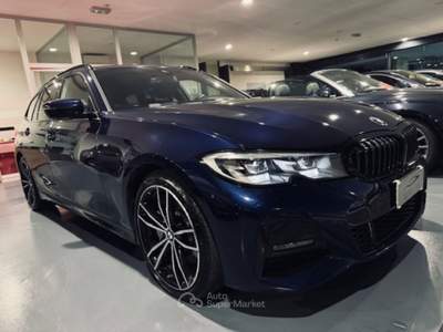 BMW Serie 3 330d d 48V xDrive Touring Msport+Black Edition Blu/Azzurro usata Santa Maria di Sala