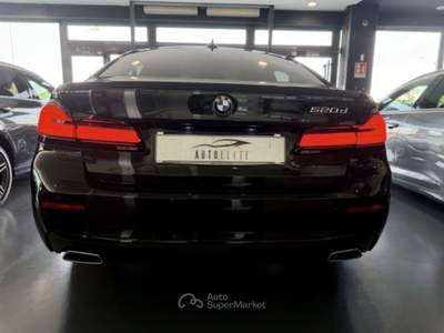 BMW Serie 5 520d d 190CV 48V BERLINA CERCHI DA 20 Nero usata Santa Maria di Sala