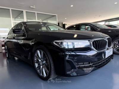 BMW Serie 5 520d d 190CV 48V BERLINA CERCHI DA 20 Nero usata Santa Maria di Sala