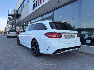 Mercedes-Benz Classe C d S.W. Automatic Premium AMG Bianco usata Santa Maria di Sala