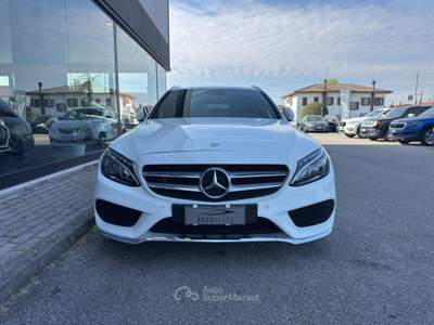 Mercedes-Benz Classe C d S.W. Automatic Premium AMG Bianco usata Santa Maria di Sala