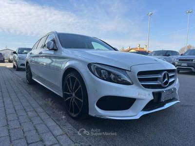 Mercedes-Benz Classe C d S.W. Automatic Premium AMG Bianco usata Santa Maria di Sala