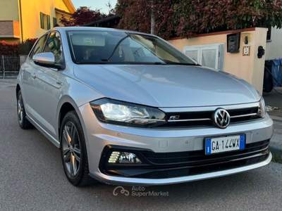 Volkswagen Polo Polo VI 2020 5p 1.0 tgi Metano Highline 90cv my19 R Line Argento usata FERRARA