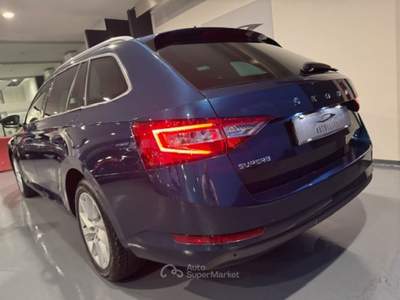 Skoda Superb 2.0 TDI EVO 150 CV SCR DSG Wagon Executive Blu/Azzurro usata Santa Maria di Sala