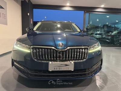 Skoda Superb 2.0 TDI EVO 150 CV SCR DSG Wagon Executive Blu/Azzurro usata Santa Maria di Sala