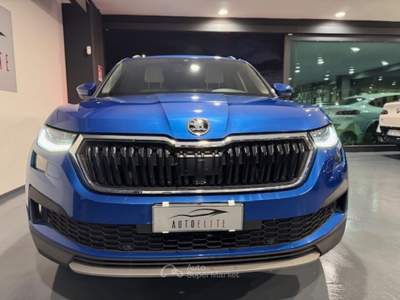 Skoda Kodiaq 2.0 TDI EVO 150CV DSG 7 posti Style Blu/Azzurro usata Santa Maria di Sala