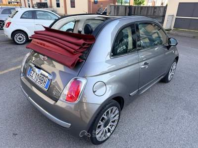Fiat 500 CABRIO 1.2 Lounge DFN AUTOMATICA Grigio usata Iseo