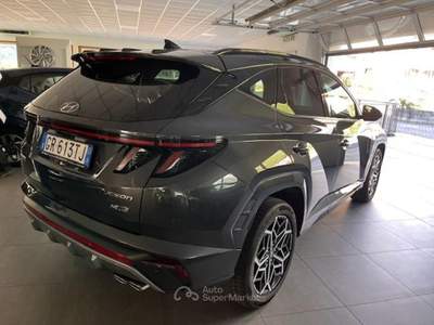Hyundai Tucson 1.6 HEV aut. N Line + HSS Grigio usata Montecrestese