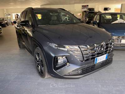 Hyundai Tucson 1.6 HEV aut. N Line + HSS Grigio usata Montecrestese