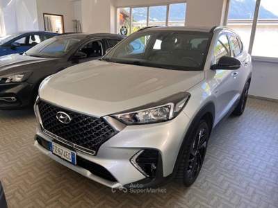 Hyundai Tucson 1.6 CRDi 136CV 48V N Line + SP Argento usata Montecrestese
