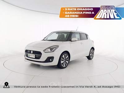 Suzuki Swift 1.0 boosterjet s 2wd auto Bianco usata Assago Suzuki Swift 1.0 boosterjet s 2wd auto Bianco usata Assago
