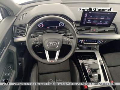 Audi Q5 sportback 40 2.0 tdi mhev 12v s line plus quattro s-tronic Nero usata Assago