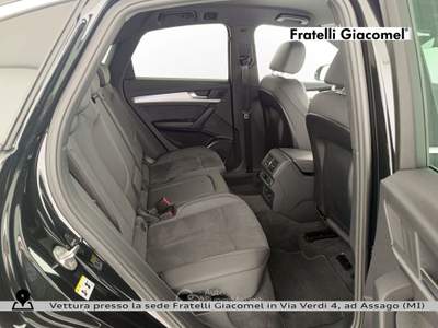 Audi Q5 sportback 40 2.0 tdi mhev 12v s line plus quattro s-tronic Nero usata Assago