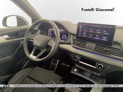Audi Q5 sportback 40 2.0 tdi mhev 12v s line plus quattro s-tronic Nero usata Assago