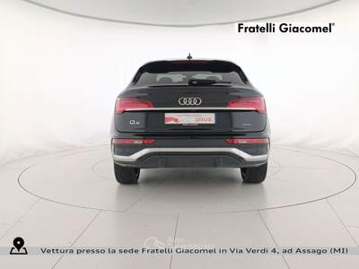 Audi Q5 sportback 40 2.0 tdi mhev 12v s line plus quattro s-tronic Nero usata Assago