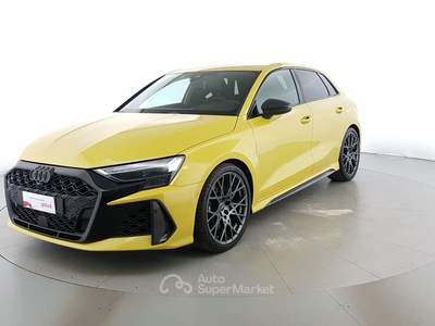 Audi A3  - rs3 sportback 2.5 tfsi launch edition python quattro s-tronic Giallo usata Milano