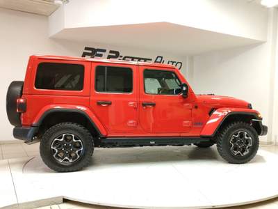Jeep Wrangler  - wrangler unlimited 2.0 phev atx 4xe rubicon Rosso usata Civitanova Marche