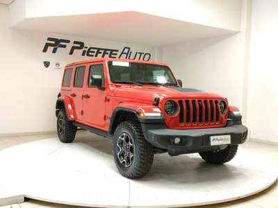Jeep Wrangler  - wrangler unlimited 2.0 phev atx 4xe rubicon Rosso usata Civitanova Marche